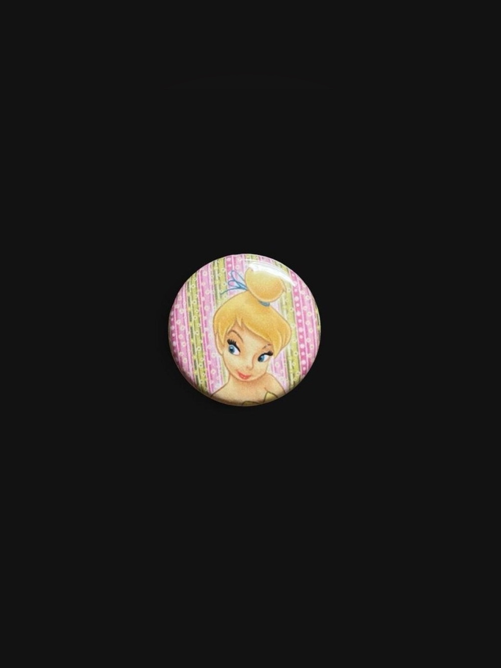 Tinkerbell pin button
